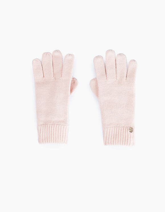 IKKS-GANTS ROSE POUDRE EN TRICOT FILLE-XR92012-32_1.jpg