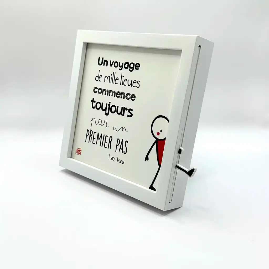cadre-deco-Le-premier-pas-Funky-Frames-blanc-profil.webp
