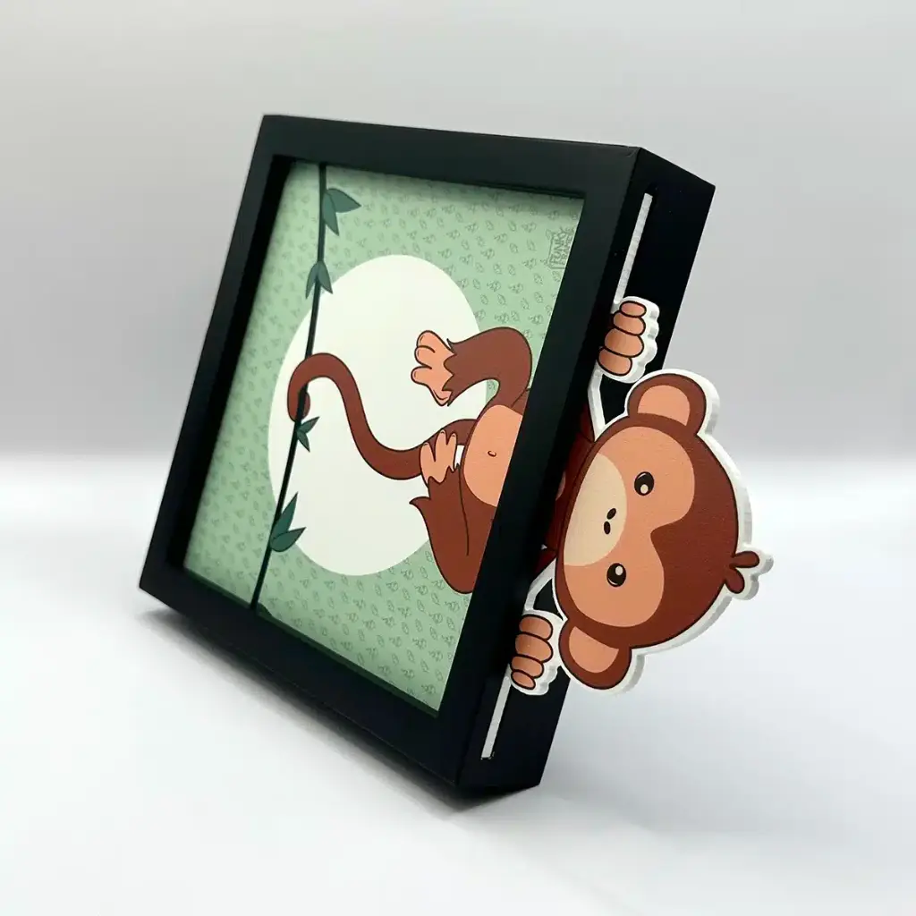 cadre-deco-Le-Singe-Funky-Frames-noir-profil.webp