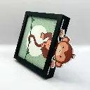 cadre-deco-Le-Singe-Funky-Frames-noir-profil.webp