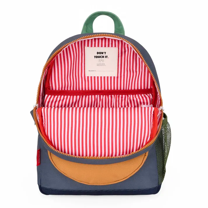 cartable-ecole-enfants-gris-camel-format-rond-hello-hossy.webp
