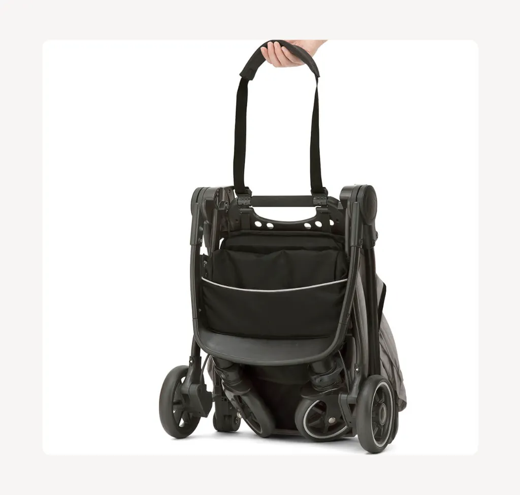 p7-joie-lightweightandtravel-pact-lite-gray-flannel-folded-strap.webp