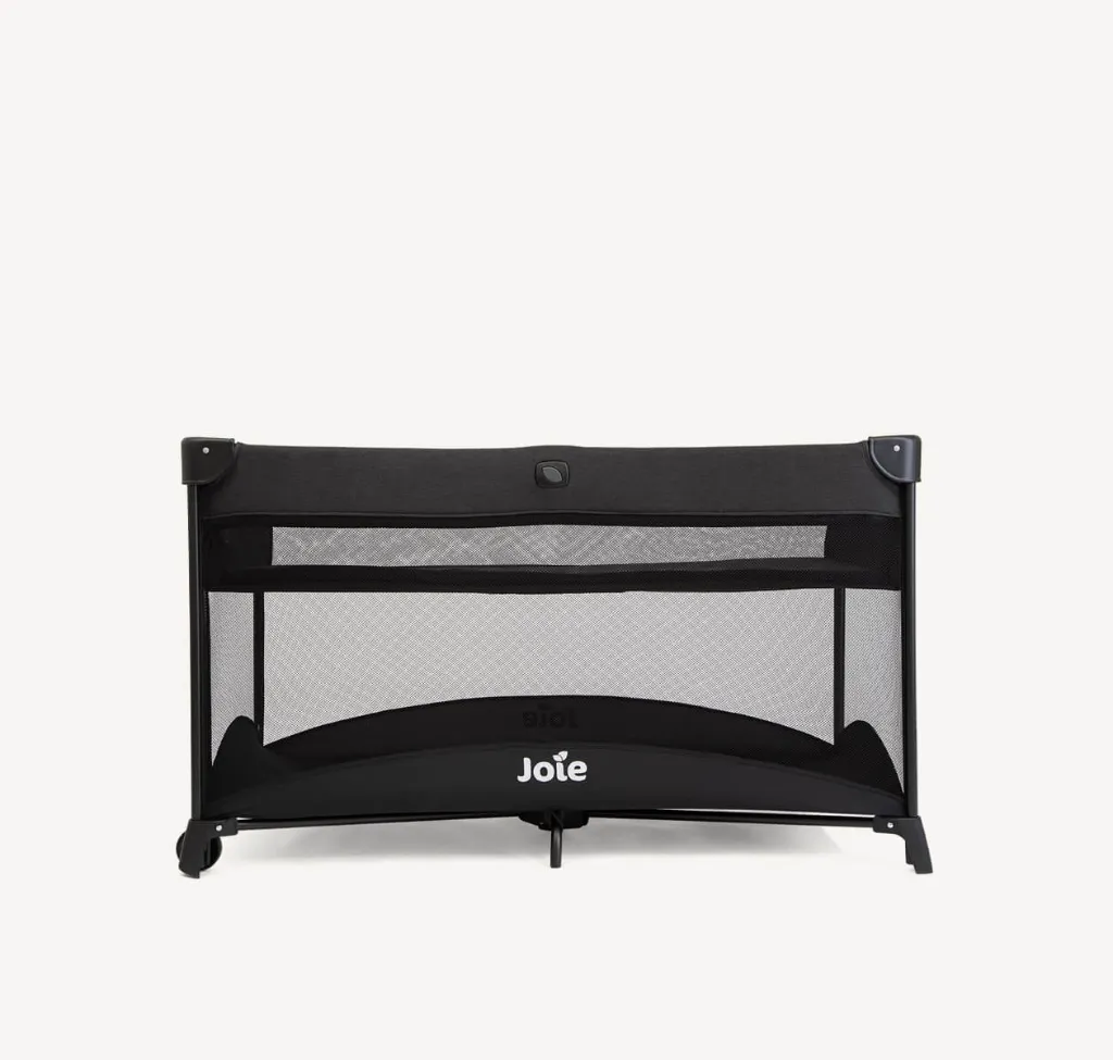 p5-joie-travel-cot-allura120-shale-hero-with-bassinet.webp