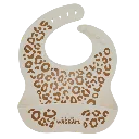 bavoir-silicone-leopard-creme.webp