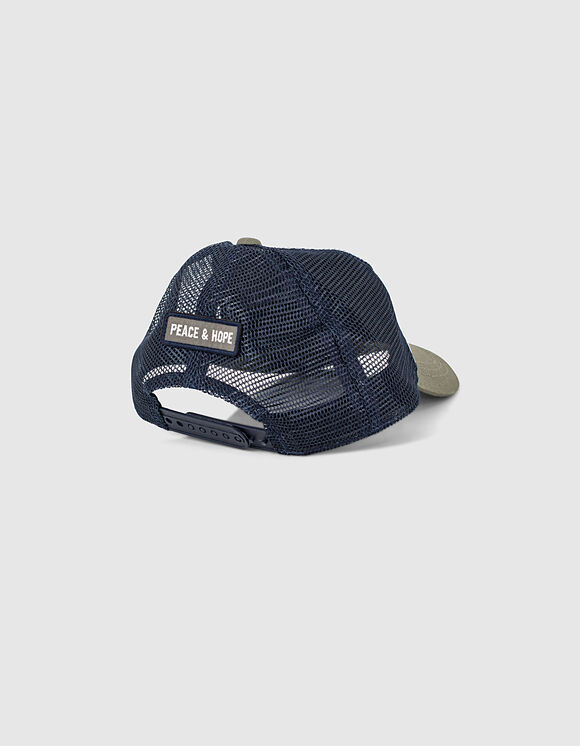 IKKS-CASQUETTE KAKI FONCE_ BLANC ET NAVY _ TETE DE MORT GARCON -XU90073-57_3.jpg