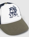 IKKS-CASQUETTE KAKI FONCE_ BLANC ET NAVY _ TETE DE MORT GARCON -XU90073-57_2.jpg