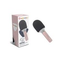 Micro karaoké avec lampe - rose