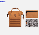 Sac à dos Cabaia avec deux pochettes interchangeables "Moscow" taille S
