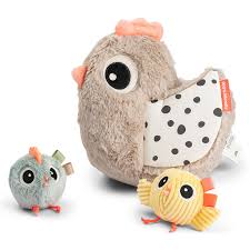 Jouet d'activité cache-cache Clucky