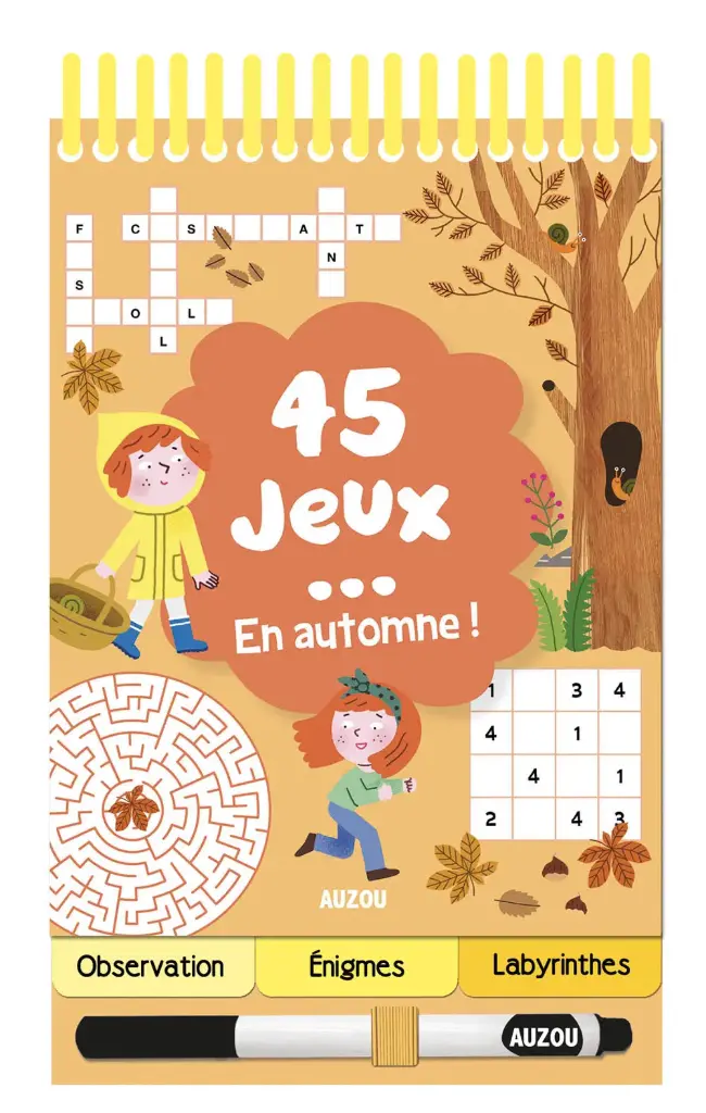 Jeu "45 jeux, en automne"