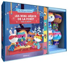 Coffret marionnettes à doigts les mini - héros de la forêt 