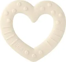 [BIBS3100216] Anneau de dentition "Bitie Heart" ivoire