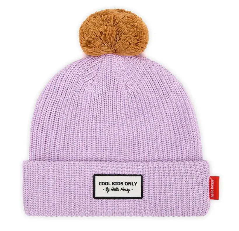 Bonnet "Block Mauve"