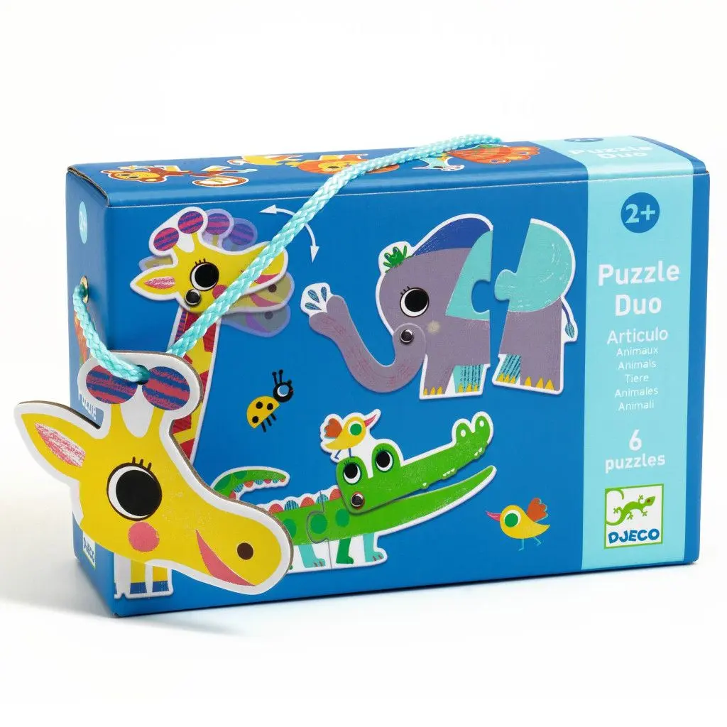 [DJ08262] Puzzle Duo "Articulo Animaux"