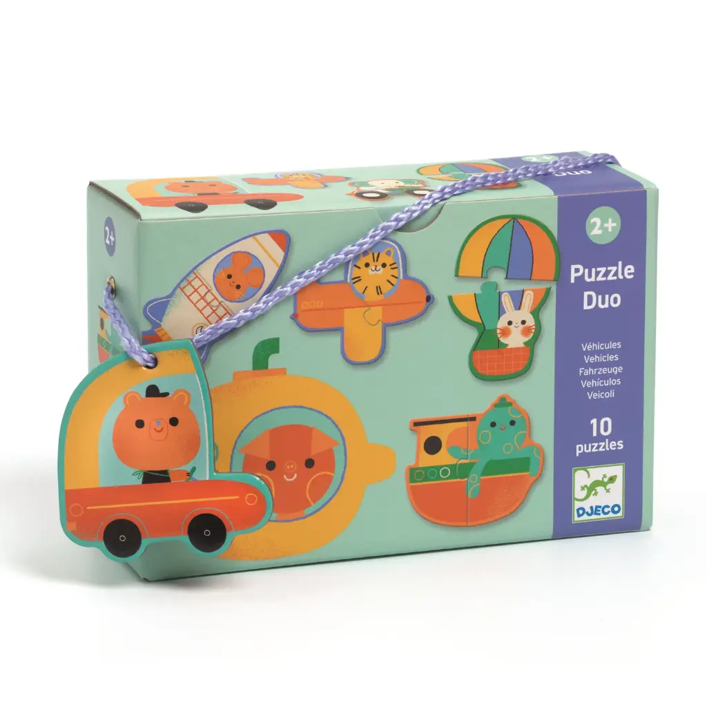 Puzzle Duo "Véhicules"
