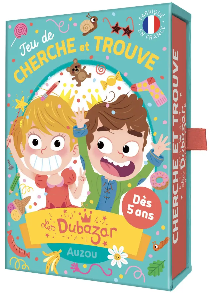 Jeu de cherche et trouve "Les Dubazar"