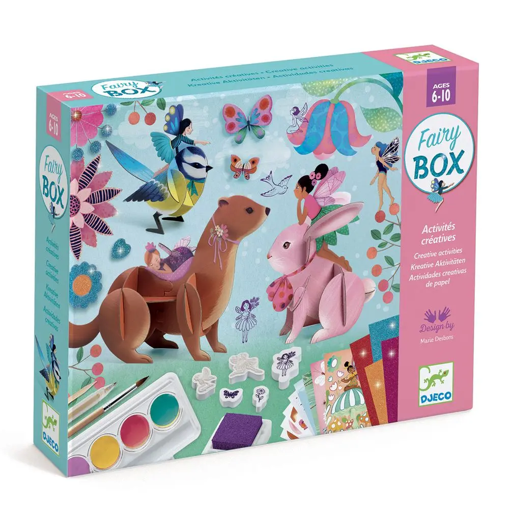 Coffret d'activités créatives "Fées"