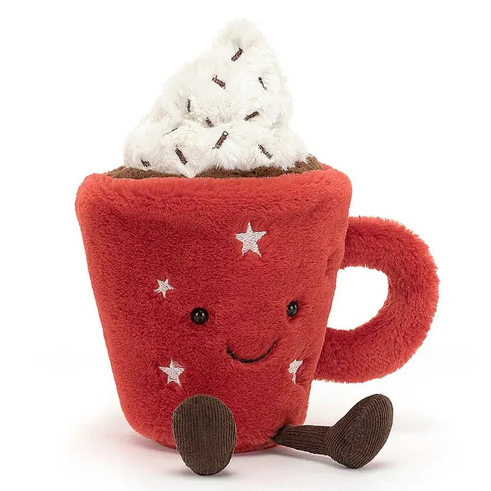 Peluche chocolat chaud "Amuseables Hot Chocolate"