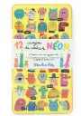 12 crayons de couleur Néon 