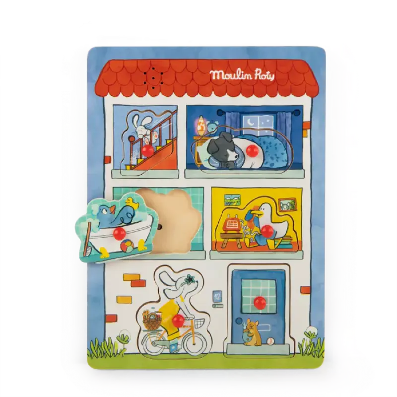 Puzzle sonore en bois 