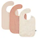 Lot de 3 bavoirs "Rosy Rabbit"