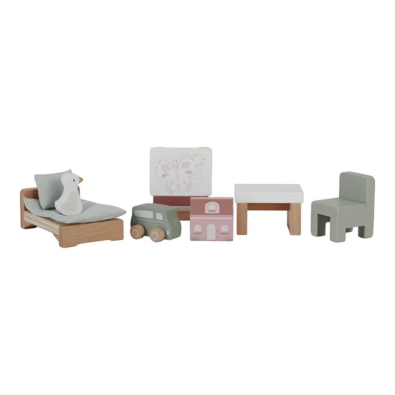 Chambre d'enfant pour maison de poupée