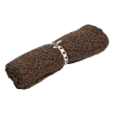 Lange en gaze de coton "Léopard marron"