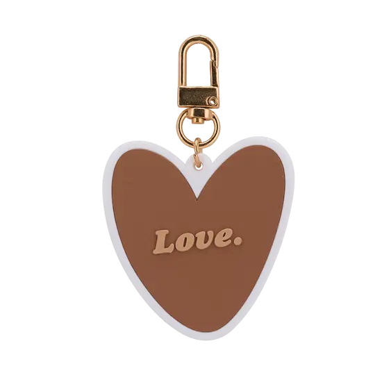 Porte-clés coeur "Love"