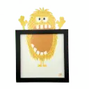 Carte décoration murale "Yell-Oh"   