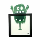 Carte décoration murale "Greench"     