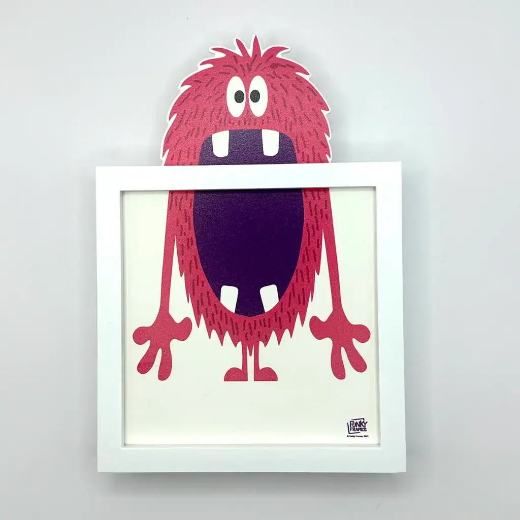 [FUNPINKYWINKY] Carte décoration murale "Pinky-Winky"     