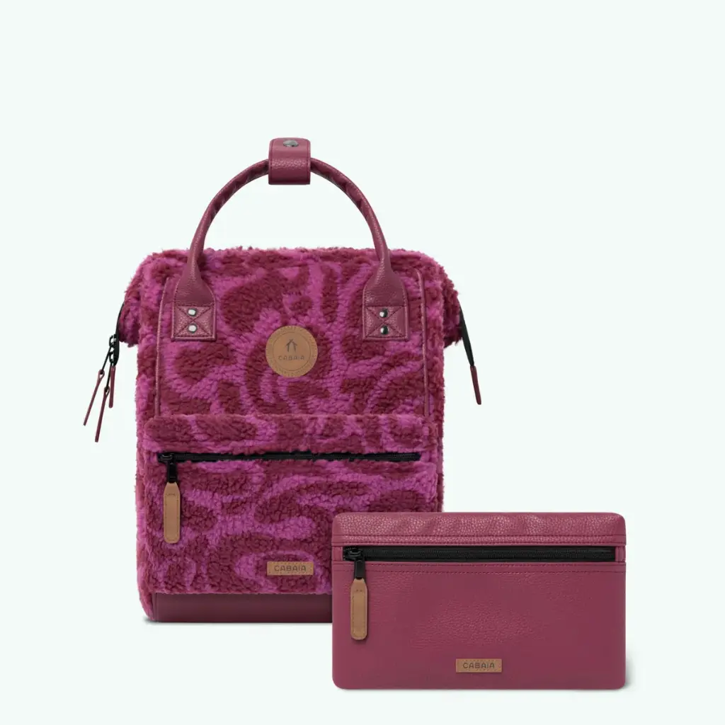 [CABAQABA] Sac à dos Cabaia avec deux pochettes interchangeables "Aqaba" taille S