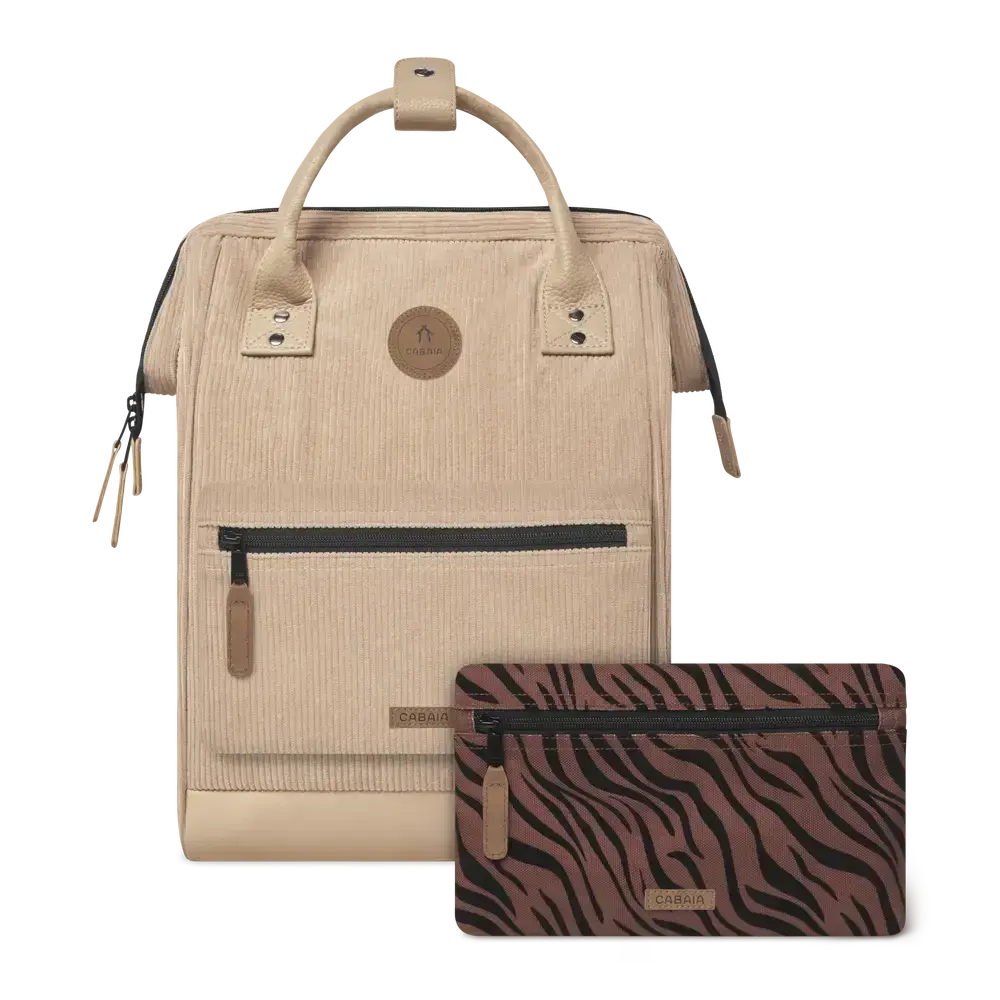 Sac à dos Cabaia avec deux pochettes interchangeables "Luxor" taille M
