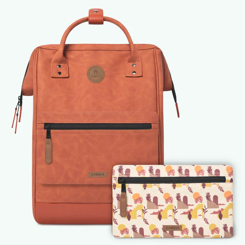 Sac à dos Cabaia avec deux pochettes interchangeables "Tanta" taille L