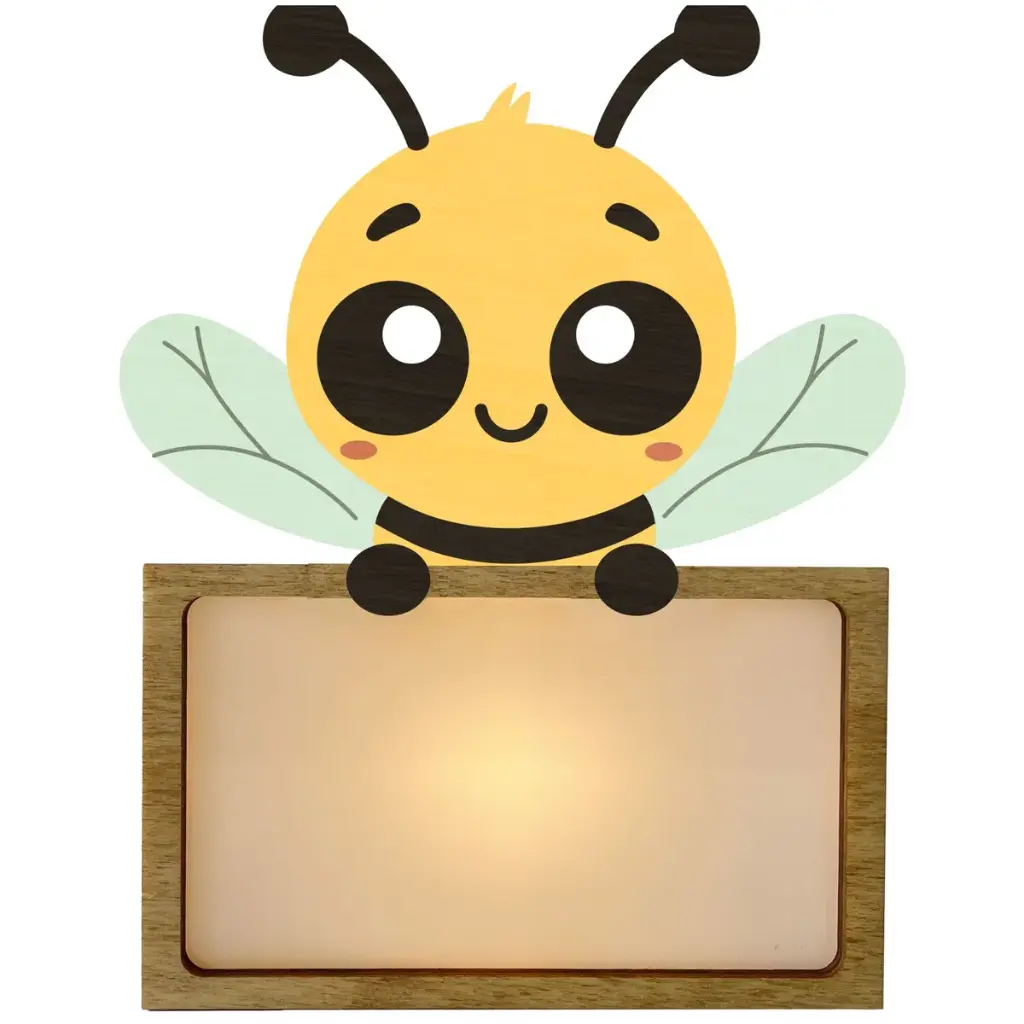 Lampe personnalisable "Abeille"