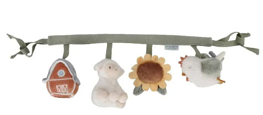 Chaîne d'activités pour poussette "Little Farm"