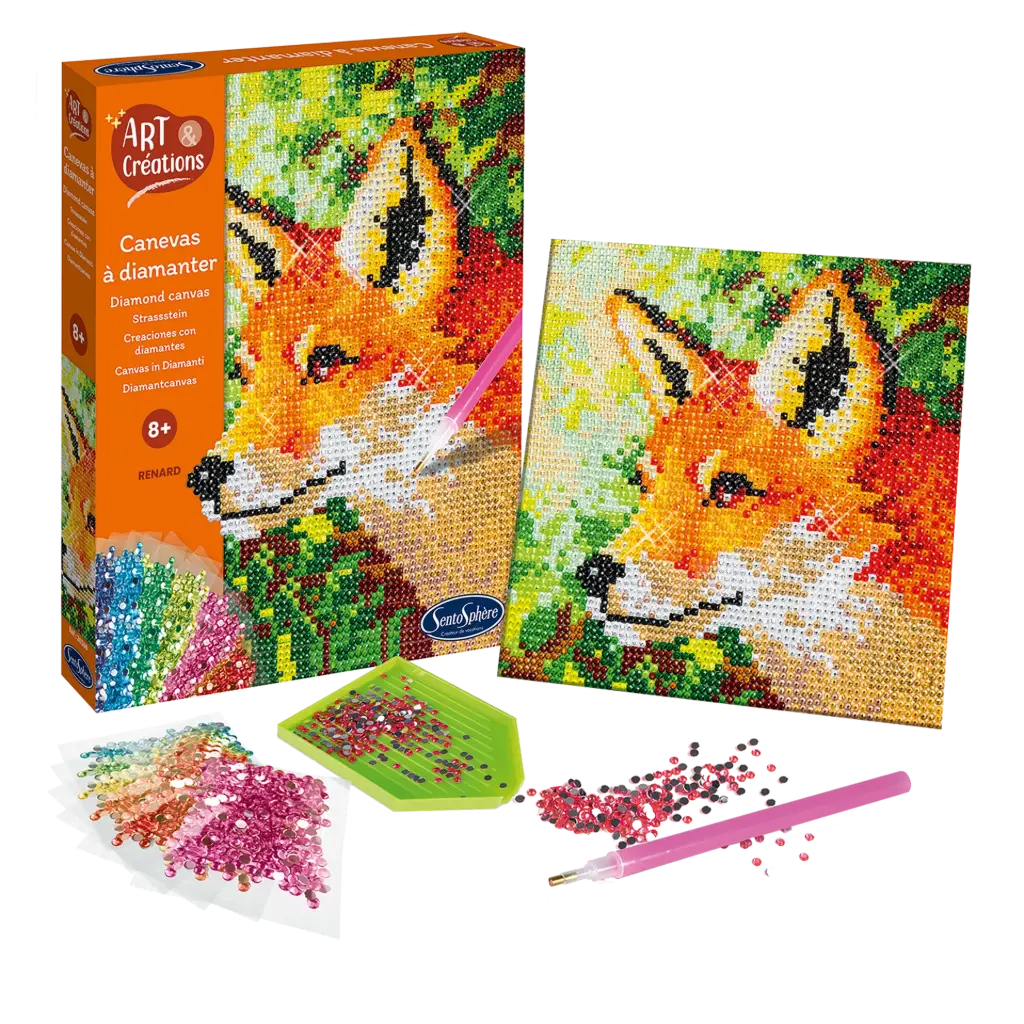 Canevas à diamanter "Renard"
