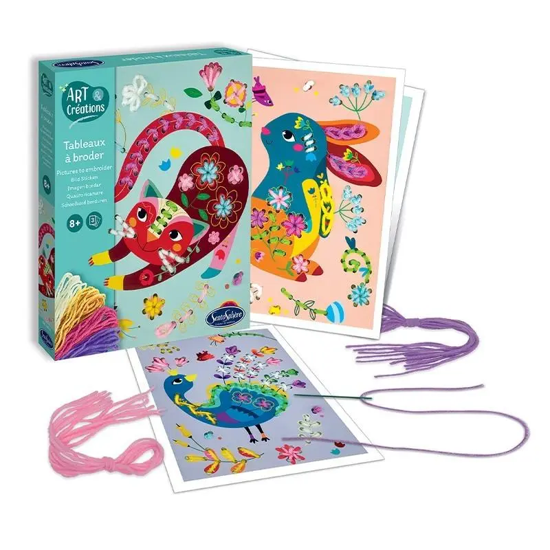 Tableau à broder
