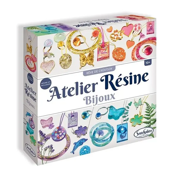 Atelier bijoux en résine