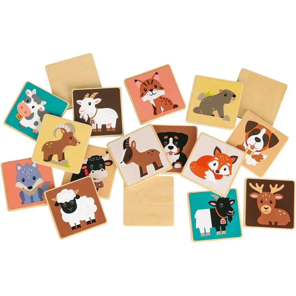 Memory "Animaux de la Suisse"