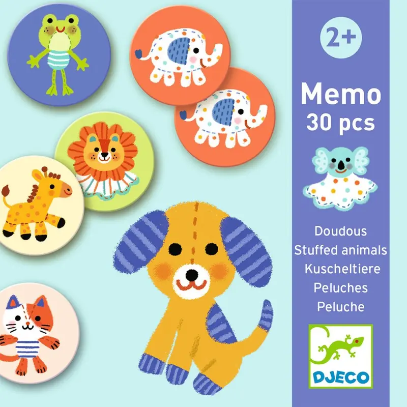 Memo 30 pièces "Doudous"