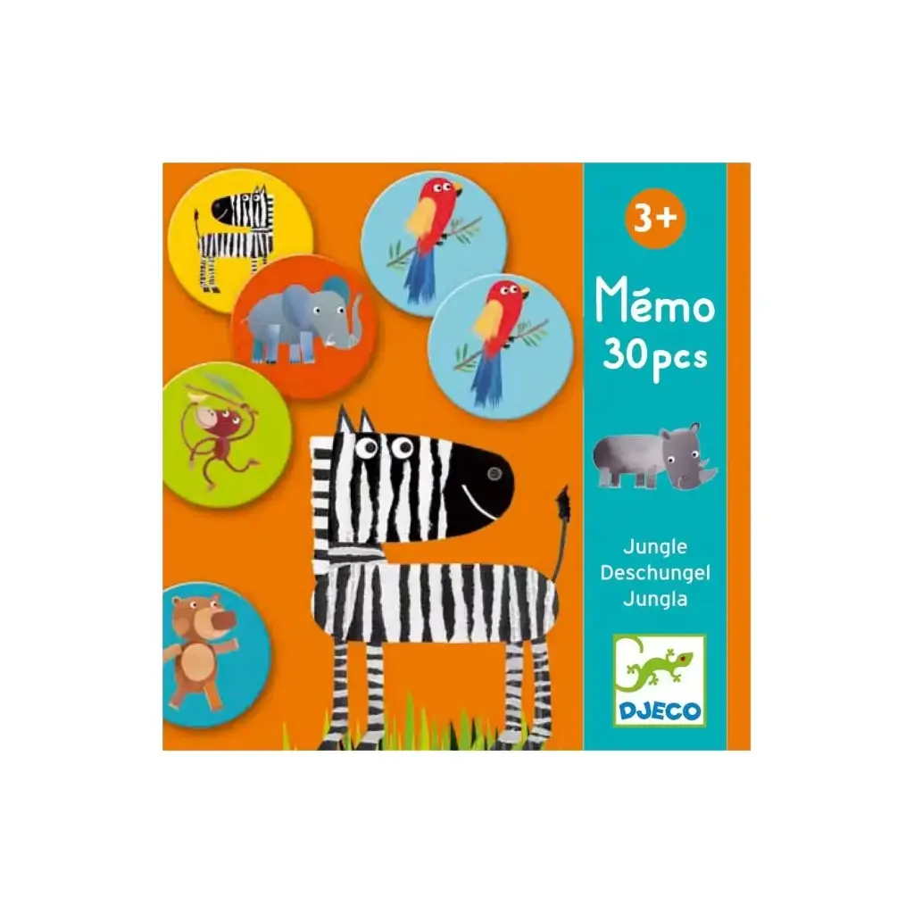 Memo 30 pièces "Jungles"