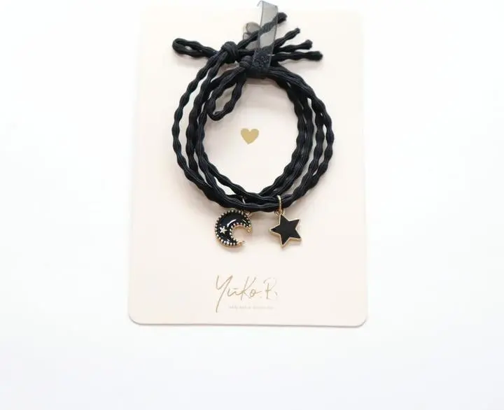 Lot de 2 élastiques pour cheveux "Etoiles"