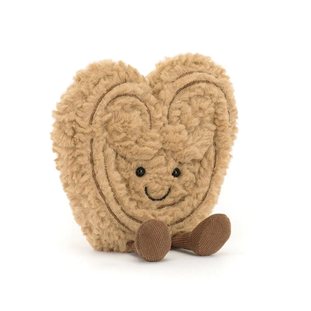 Peluche biscuit palmier "Amuseables Philippe Palmier"