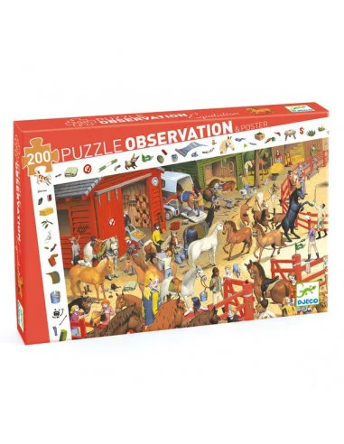 Puzzle Observation "Équitation"