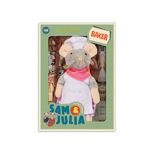 Peluche Souris "Boulanger"