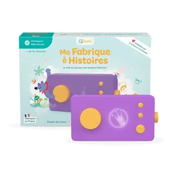 Ma Fabrique à Histoires Lunii (violette)