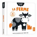 Livre en noir et blanc "La ferme"