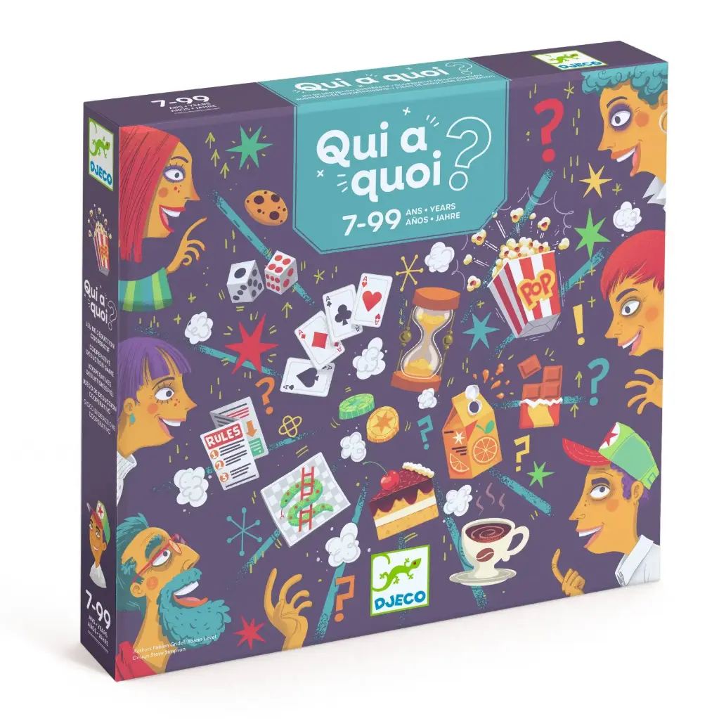 Jeu "Qui à quoi?"