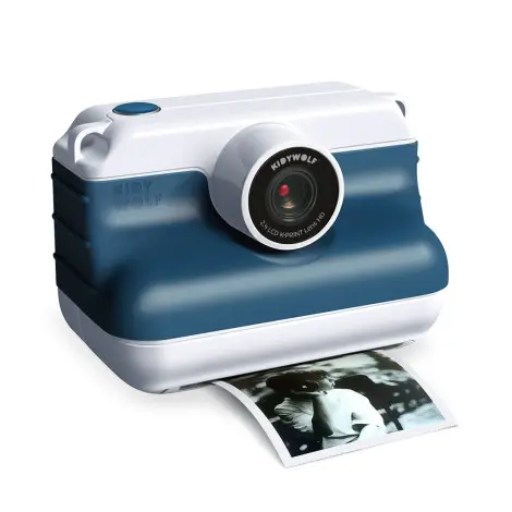 Appareil-photo avec impression technique K-Print - Bleu